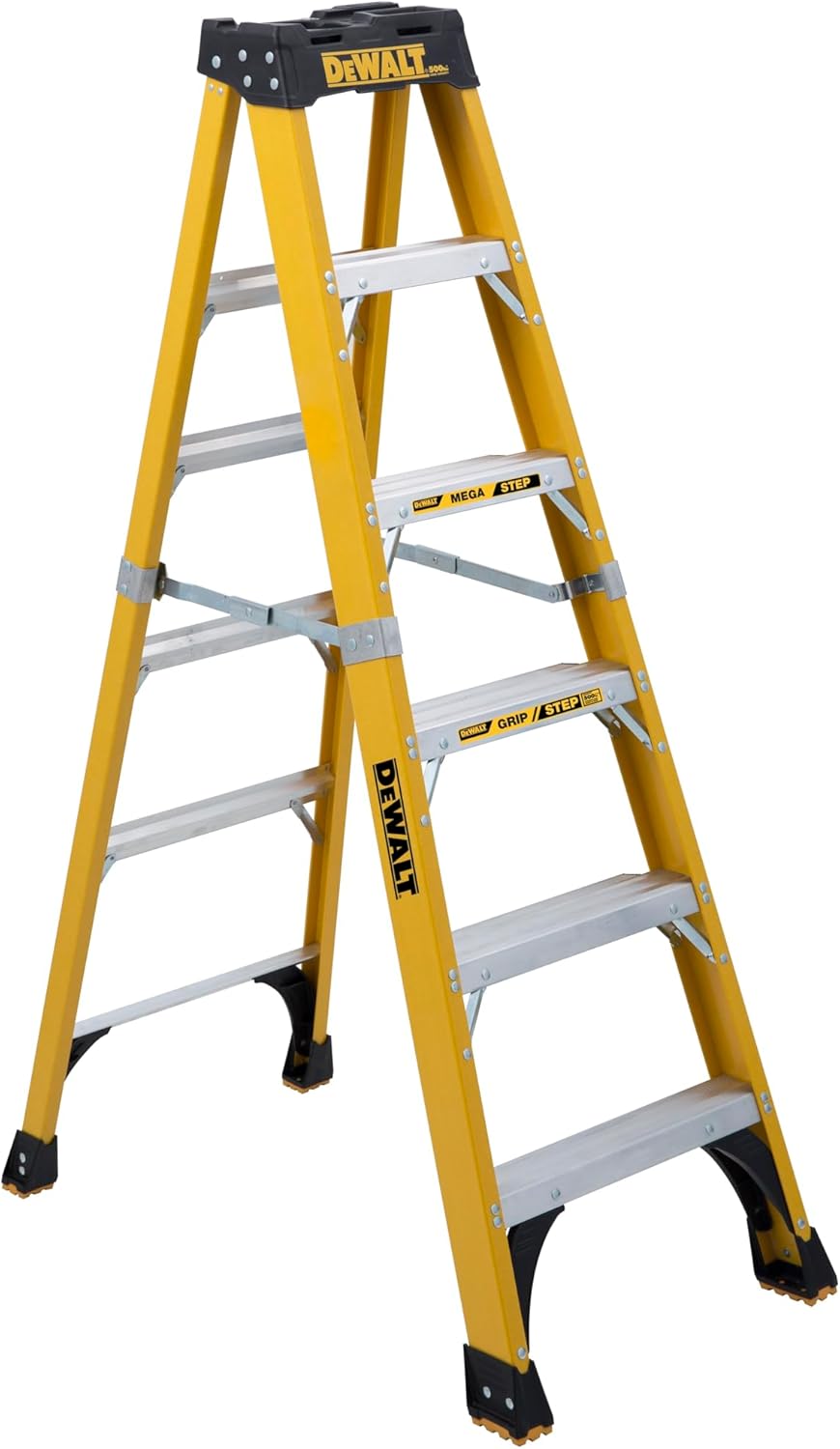 DeWalt 500lb Rated FG Stepladder 8' DXL3810-08